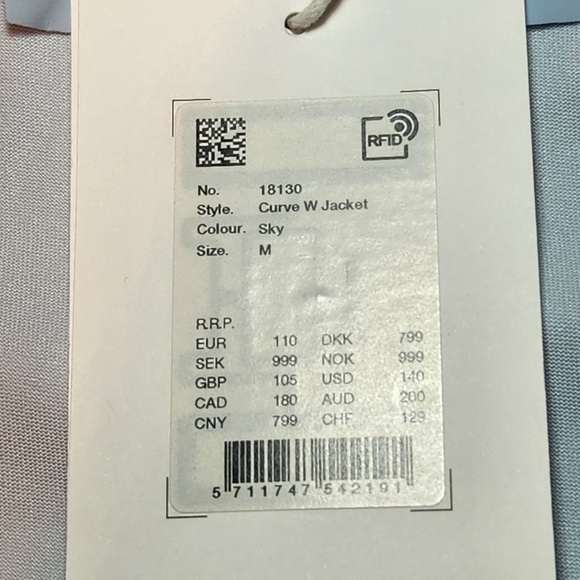 NWOT Rains x Urban Outfitters Women's Waterproof Trench Coat Rain Coat Classic - Picture 8 of 9